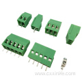 5.0MM pitch screw type PCB terminal blocks can be spliced